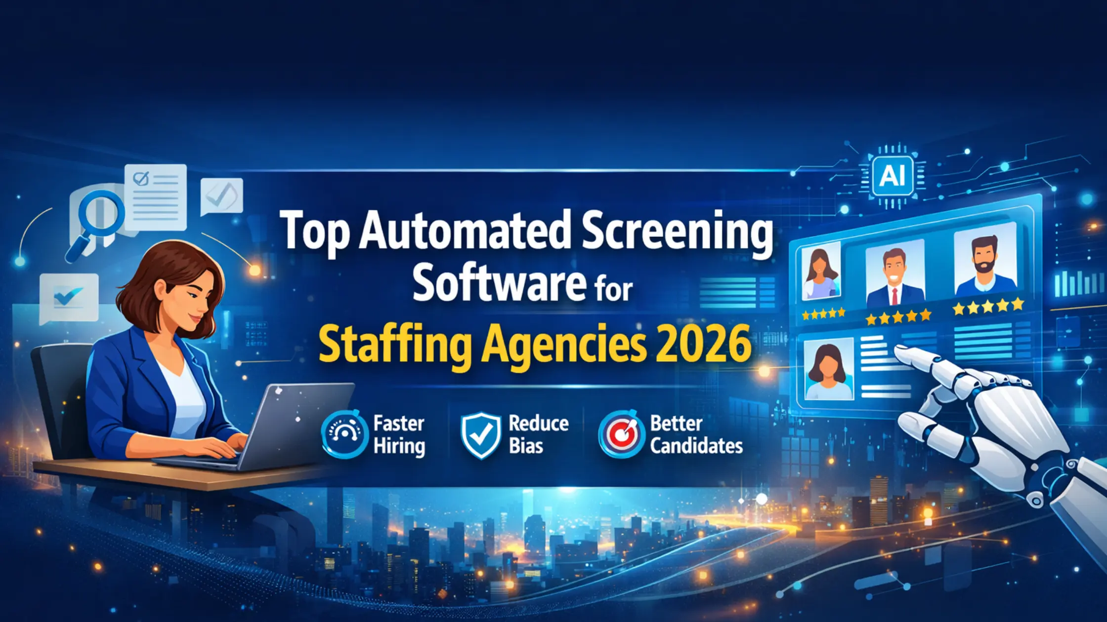 Top Automated Screening Software for Staffing Agencies