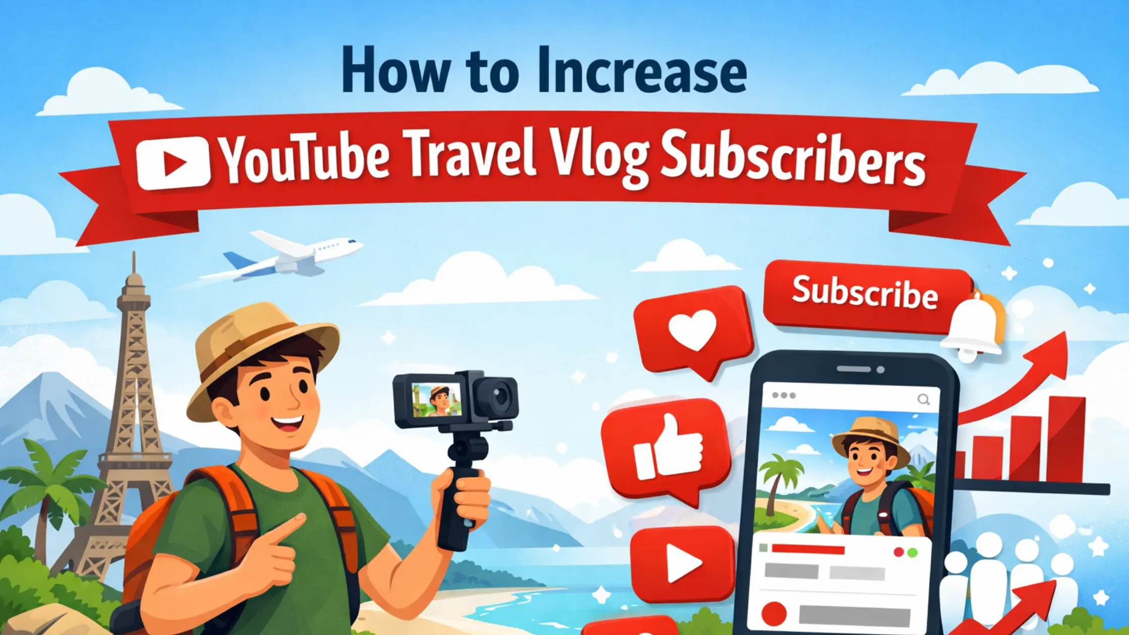 How to Increase YouTube Vlog Subscribers