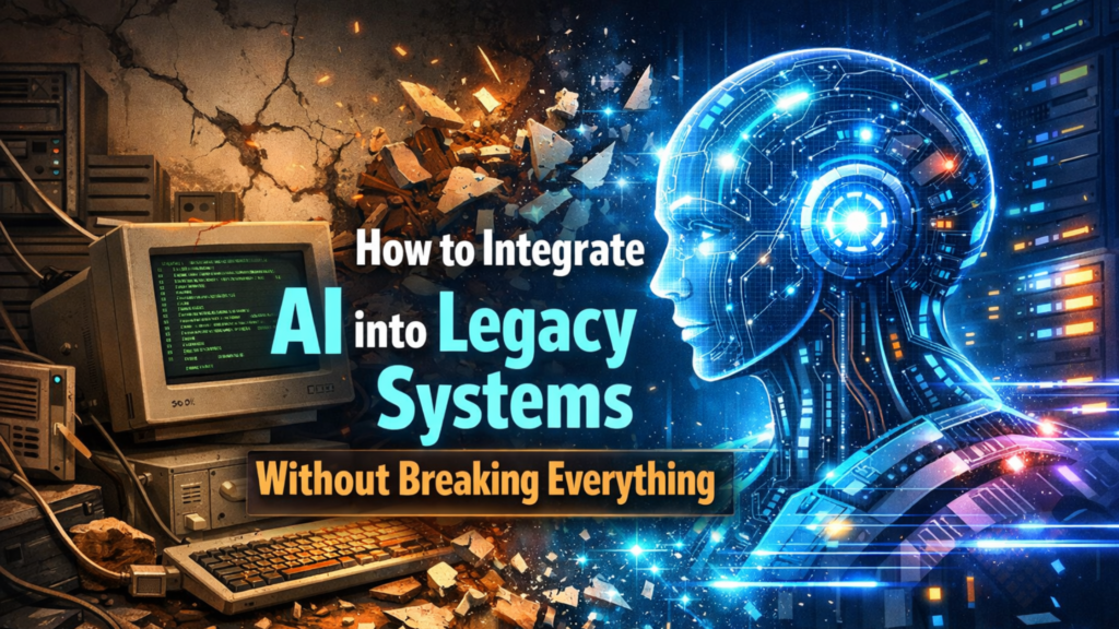 How to Integrate AI into Legacy Systems Without Breaking Everything